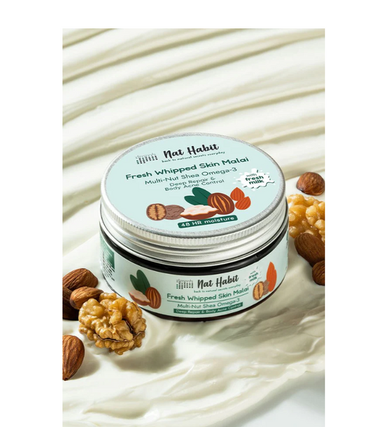 Nat Habit Multi-Nut Shea Omega-3 Skin Malai image 1
