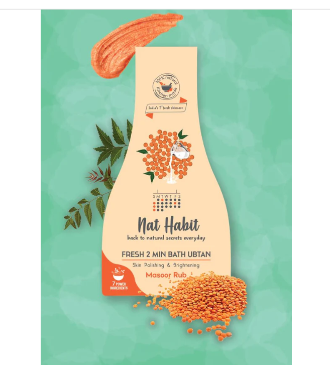 Nat Habti Masoor Rub Bath Ubtan image 1
