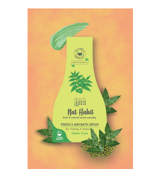 Nat Habit Neem Cure Bath Ubtan image 1