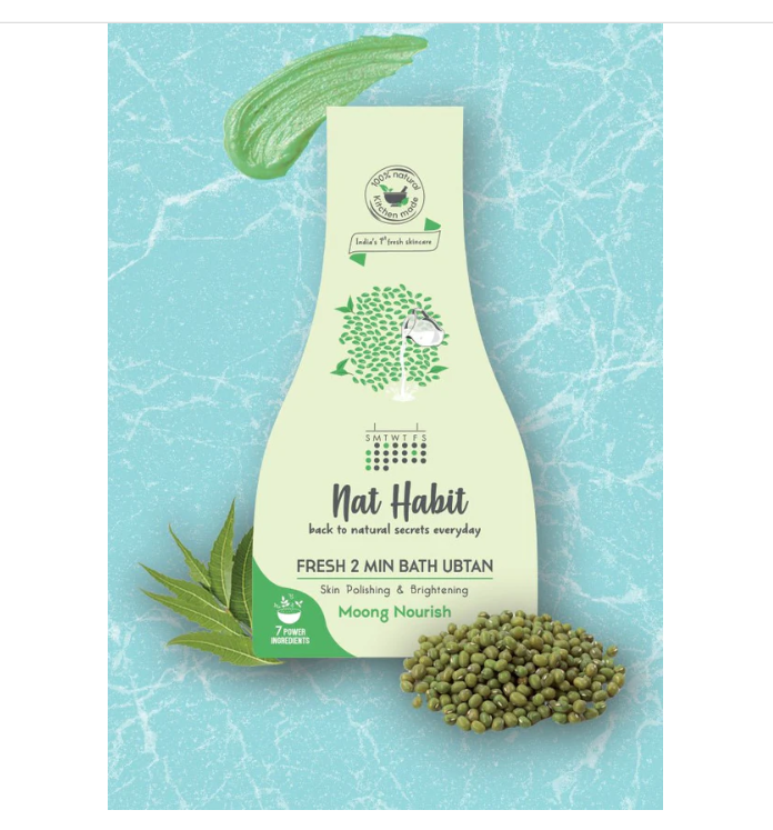 Nat Habit Moong Nourish Bath Ubtan image 1