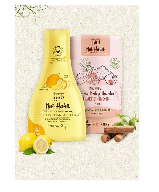 Nat Habit Odour & Sweat-control UnderArm Combo image 1