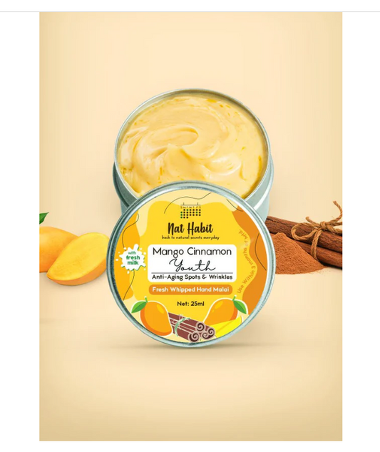 Nat Habit Mango Cinnamon Youth Hand Malai image 1