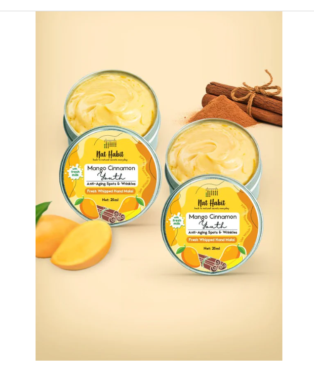 Nat Habit Mango Cinnamon Youth Hand Malai image 2