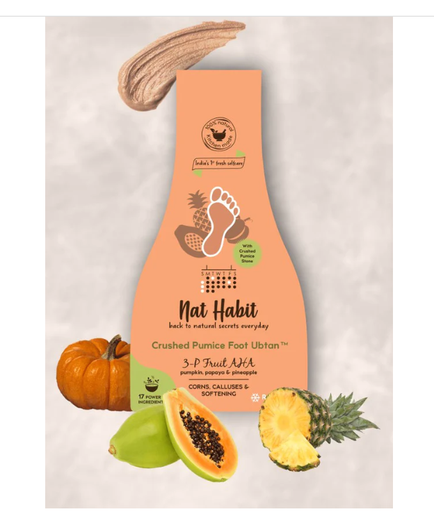Nat Habit 3P-AHA Foot Ubtan image 1
