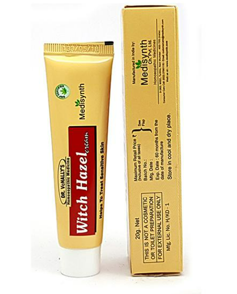 Medisynth Witch Hazel Cream – Skin Toning & Moisturizing Formula – 20g image 1