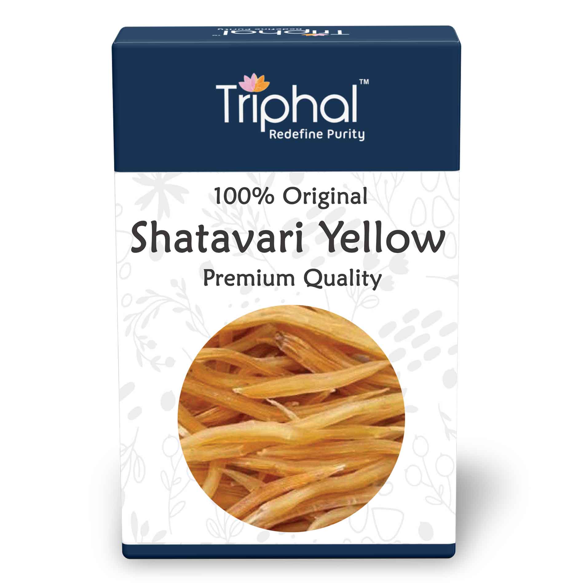 Triphal Shatavari Root Yellow – Shatawar Jad Pili – Asparagus Racemosus image 1