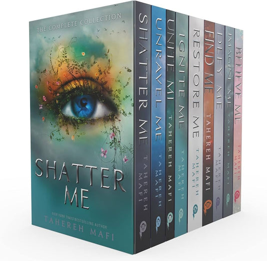 Book cover of Shatter Me: The Complete 9-Book Box Set by Tahereh Mafi