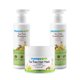 Mamaearth Tea Tree Anti-Dandruff Hair Regime Kit image 1