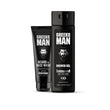 Greeko Man Charcoal Shower Gel & Face Wash Kit  - 325 ml image 1