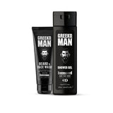Greeko Man Charcoal Shower Gel & Face Wash Kit  - 325 ml image 1