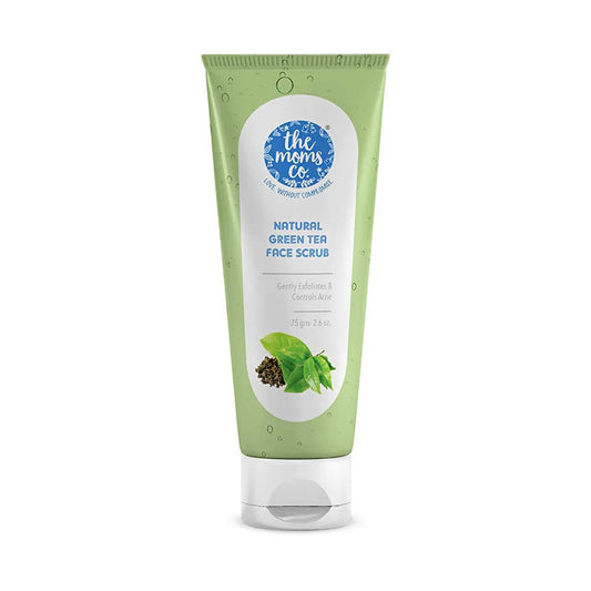 The Moms Co Natural Green Tea Face Scrub image 1