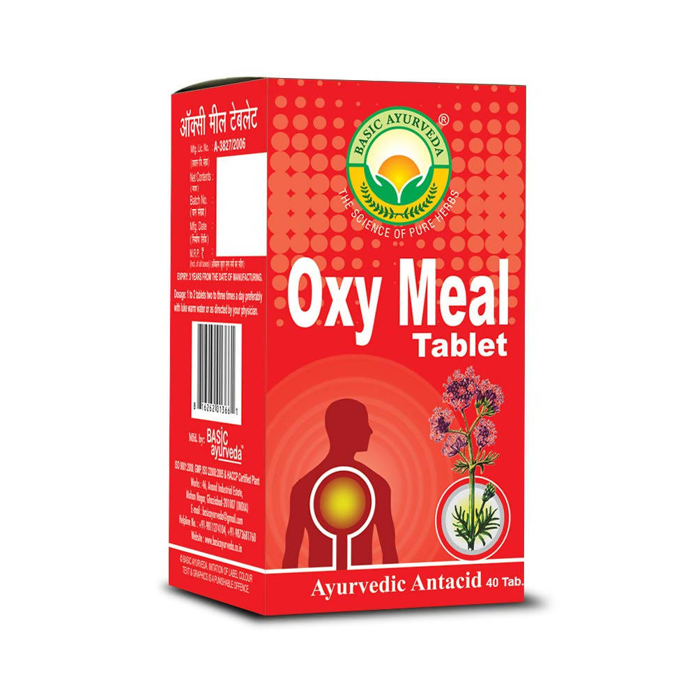 Basic Ayurveda Oxy Meal Tablets - 40 Tablets image 3