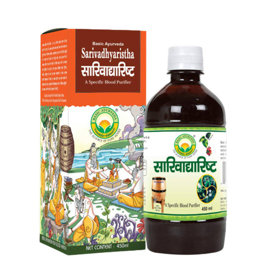 Basic Ayurveda Sarivadhyaristha -450 ml image 1