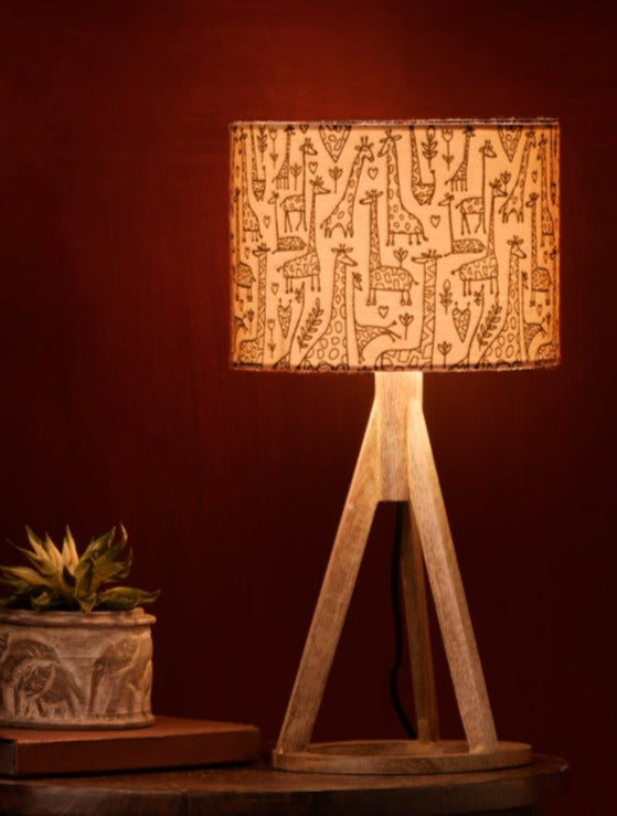 Animal Farm Trio Wooden Lamp image 2