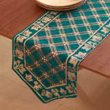 Azure Enchantment Table Runner | 13X72 inch image 2