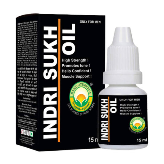 Basic Ayurveda Indri Sukh Oil - 15 mgs image 1