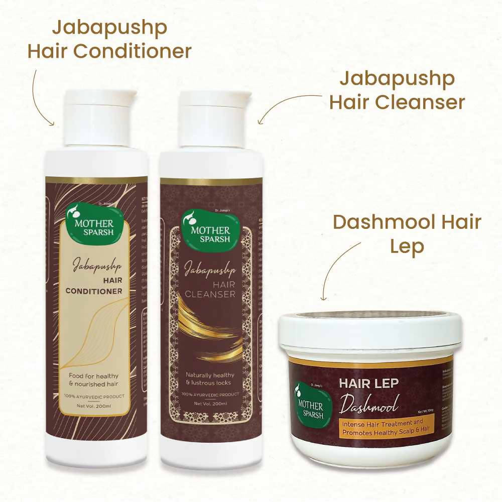 Mother Sparsh The Ultimate Hair Care Trio - Combo Pack image 4