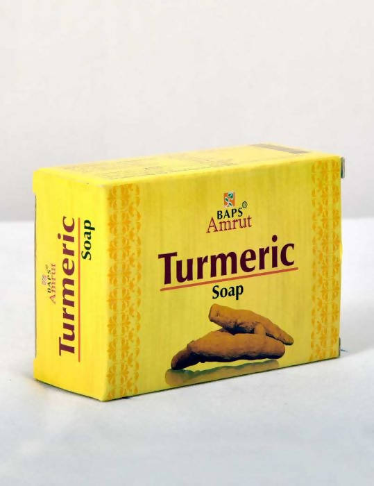 Baps Amrut Turmeric Soap - 100 gms image 3