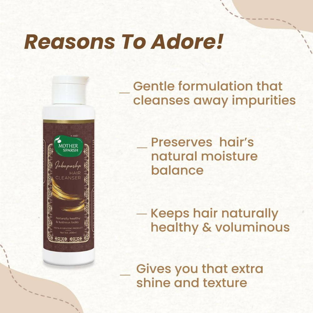 Mother Sparsh Jabapushp Hair Cleanser image 3
