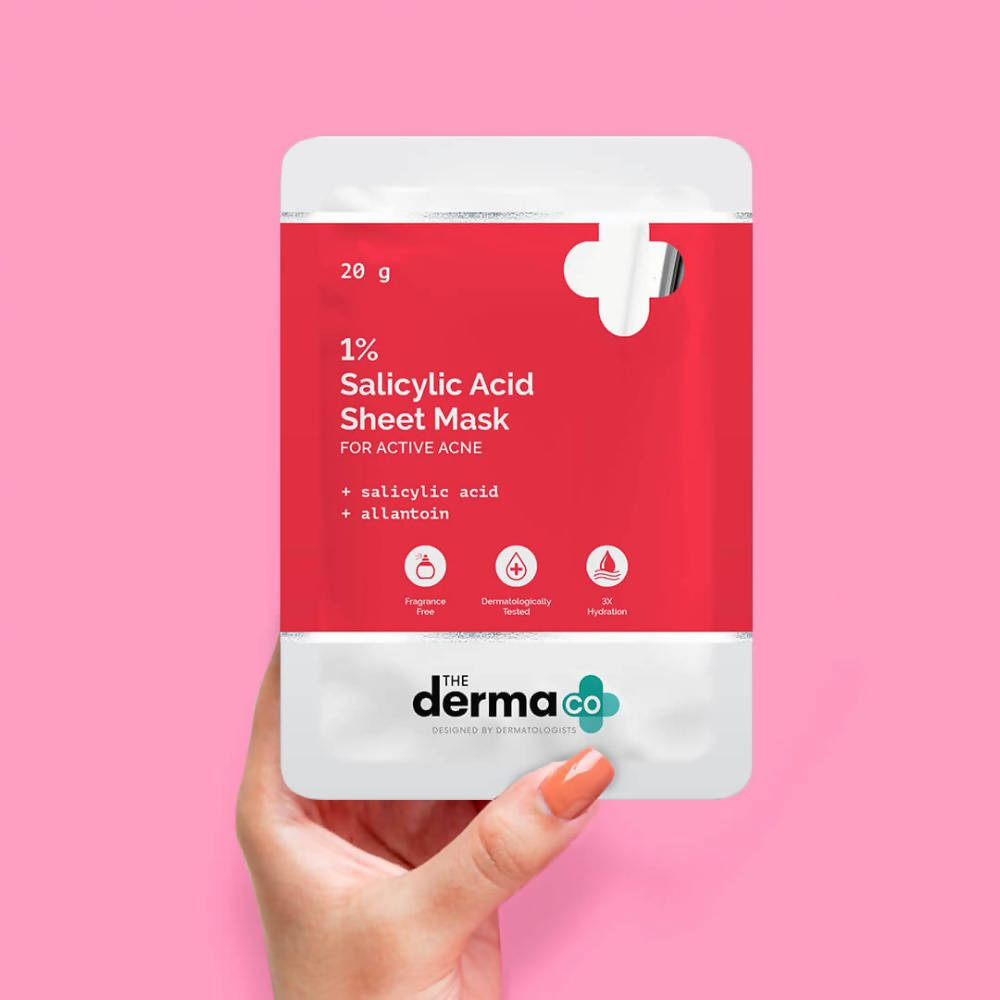 The Derma Co. Hydrating Sheet Mask - Kojic Acid & Alpha Arbutin (20g) image 1