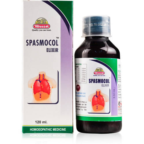 Wheezal Homeopathy Spasmocol Elixir image 1