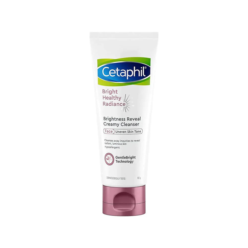 Cetaphil Bright Healthy Radiance Brightness Reveal Creamy Cleanser -100 gm image 3