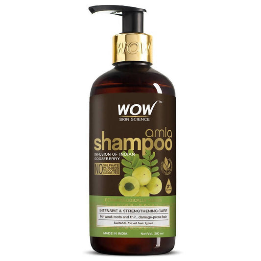 Wow Skin Science Amla Shampoo - 300 ml image 1