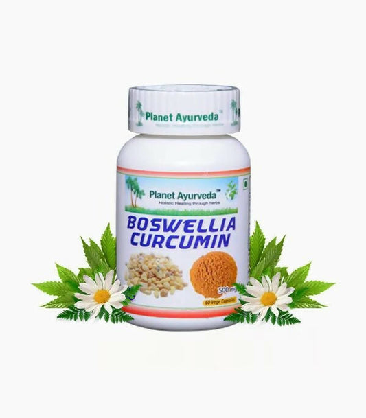 Planet Ayurveda Boswellia Curcumin Capsules - 60 tabs image 1