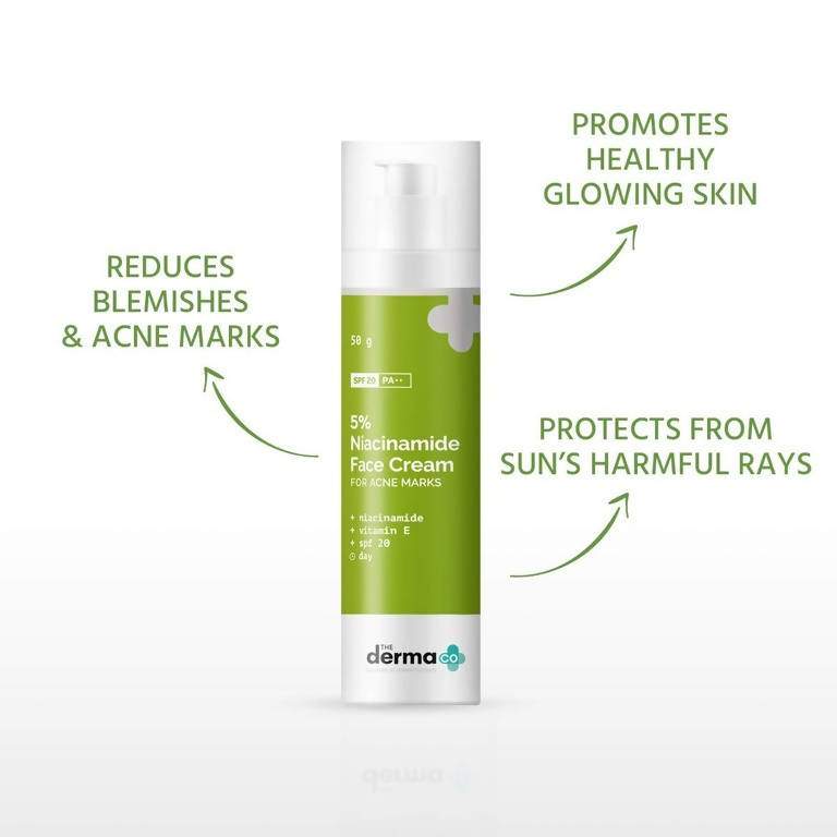 The Derma Co 5% Niacinamide Face Cream For Acne Marks - 50 gms image 2