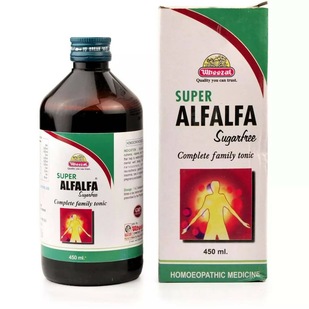 Wheezal Homeopathy Super Alfalfa Sugar Free Tonic image 4