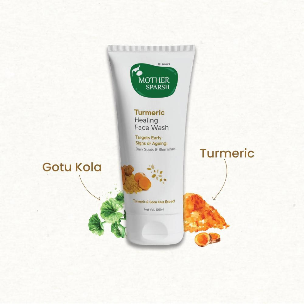 Mother Sparsh Turmeric Healing Face Wash image 2