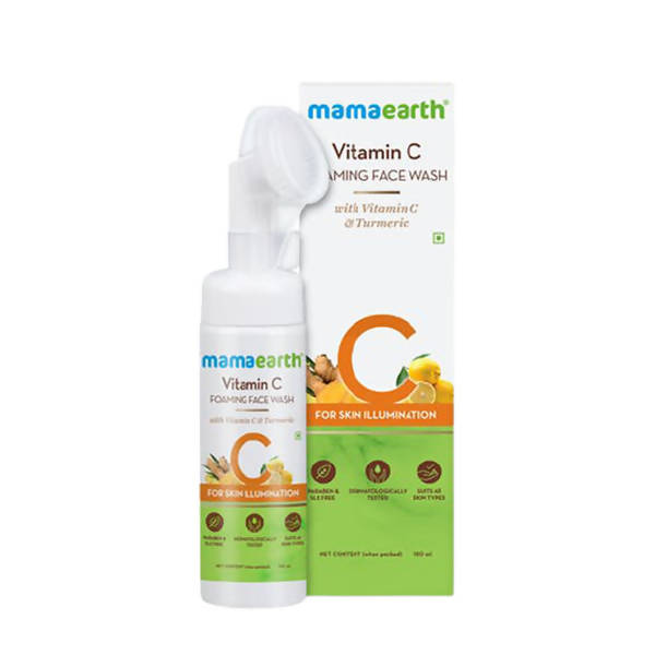 Mamaearth Vitamin C Foaming Face Wash - 150 ml image 1