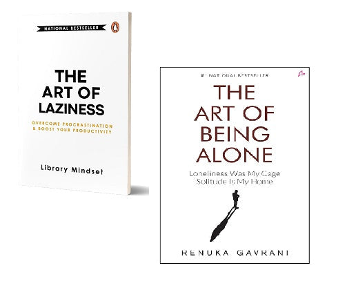 The Art of Being Alone:  The Art of Laziness: : paperback image 1