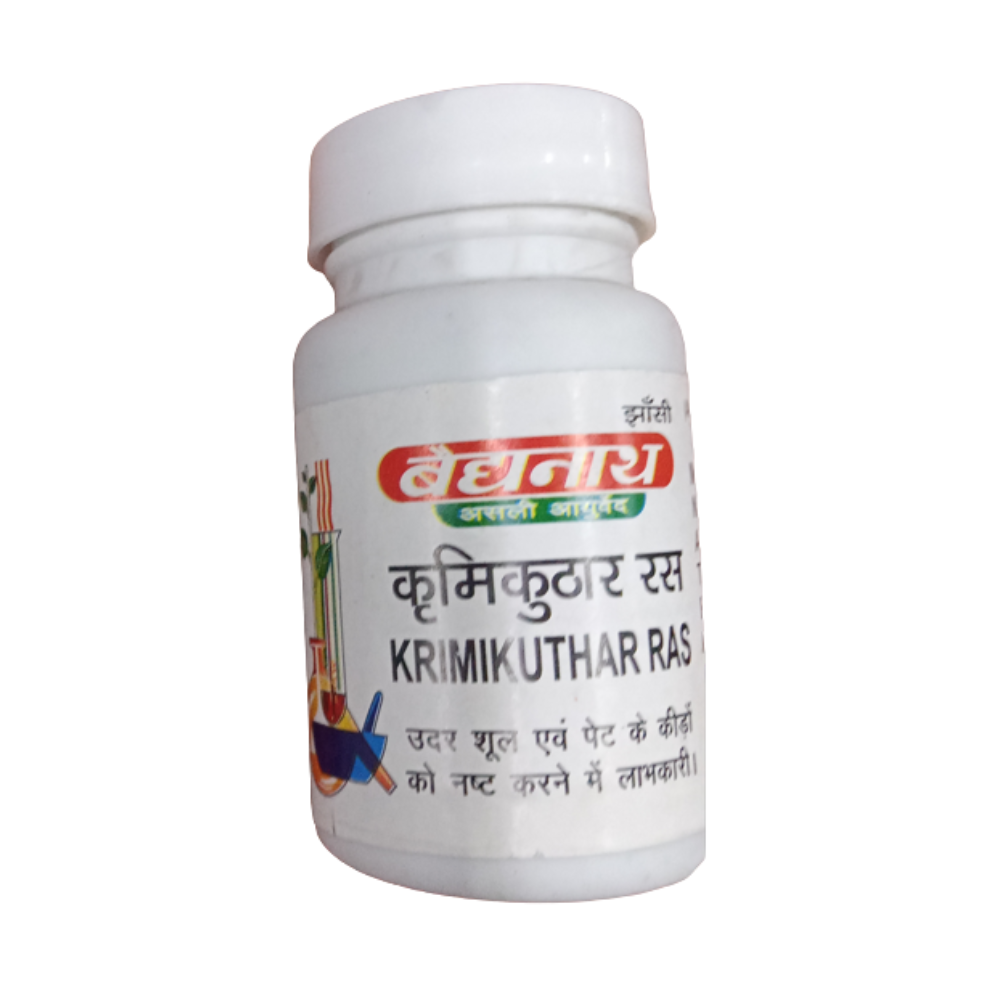 Baidyanath Krimikuthar Ras - 80 Tabs image 3