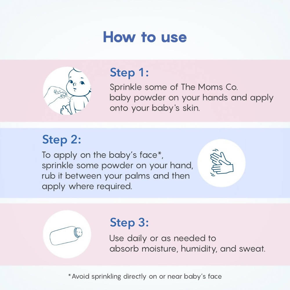 The Moms Co Natural Talc-Free Baby Powder image 6