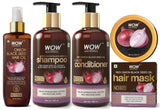 Wow Skin Science Onion Black Seed Oil Hair Care Ultimate 4 Kit image 1