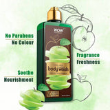 Wow Skin Science Green Apple Foaming Body Wash - 250 ml image 3
