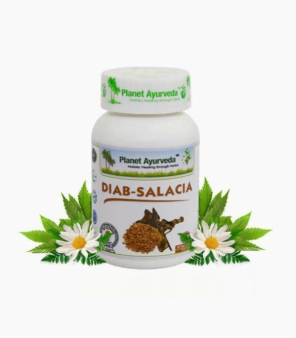 Planet Ayurveda Diab-Salacia Capsules - 60 tabs image 2