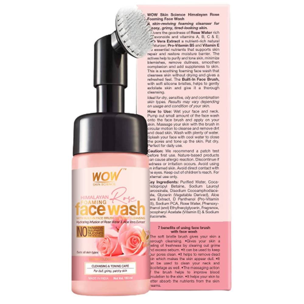 Wow Skin Science Himalayan Rose Foaming Face Wash image 2
