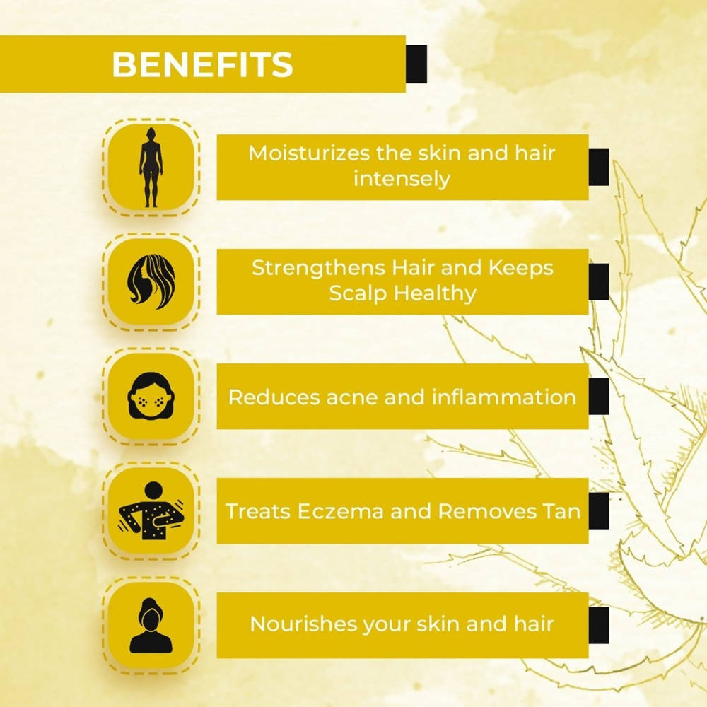 Ae Naturals Pure Aloevera Gel With Banana Extracts image 3