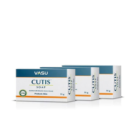 Vasu Cutis Soap - 75 gms (Pack of 3) image 1