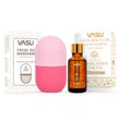 Vasu Facial Ice Massager For Face With Facial Beauty Oil Enriched With Kumkumadi Tailam - Ice Cube Roller - 50 ml image 1