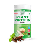 Vasu Nutra 100% Pure Plant Protein Powder For Men & Women - 400 gms image 1
