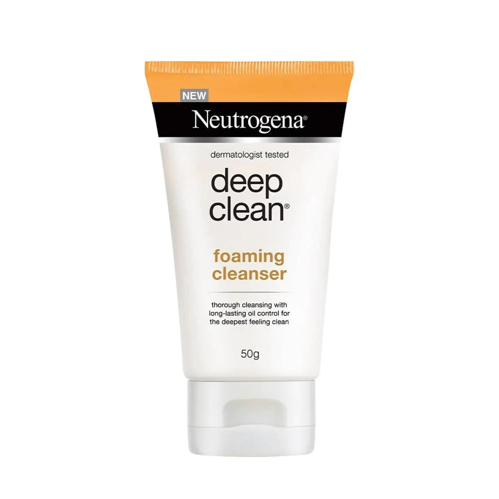 Neutrogena Deep Clean Foaming Cleanser - 100 gms image 1