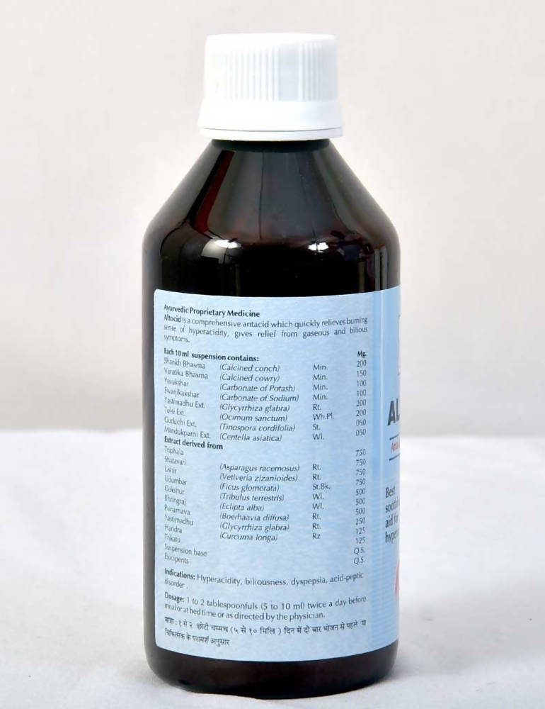 Baps Amrut Altocid Syrup - 200 ml image 2