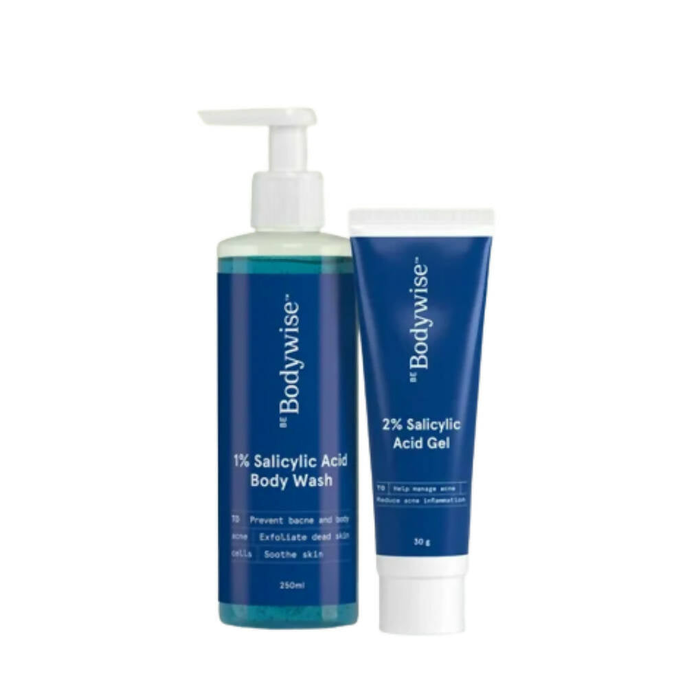 BeBodywise 2% Salicylic Acid Gel -30 gmand 1% Salicylic Acid Body Wash-250 ml image 2