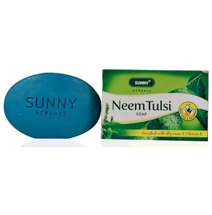 Bakson's Sunny Herbals Neem Tulsi Soap image 1