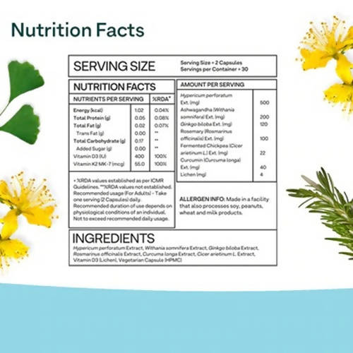 OZiva Plant Based Bettr.D3K2+ Capsules - 60 image 4