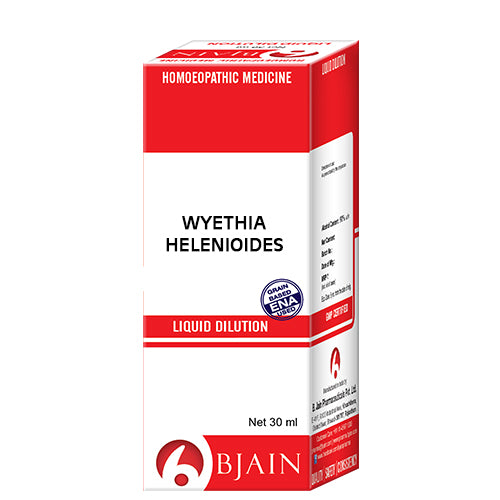 Bjain Homeopathy Wyethia Helenoides Dilution image 1