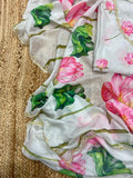 Soft Tebi Silk Saree, Beautiful Val Moti Border In Saree With Blouse image 11
